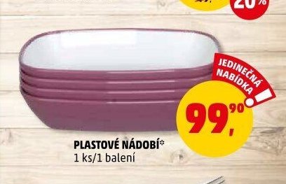 PLASTOVÉ NÁDOBÍ