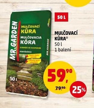 MULČOVACÍ KŮRA 50 l