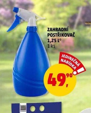 Zahradní postřikovač 1,25 l