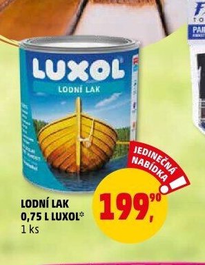 LODNÍ LAK 0,75 L LUXOL