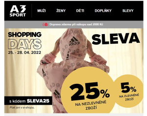 akční leták A3 SPORT 26.4.2022-2.5.2022