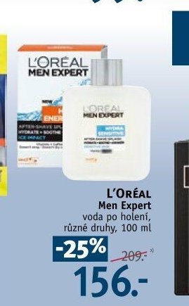 L'ORÉAL Men Expert voda po holení