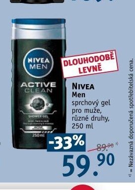 NIVEA Men sprchový gel pro muže