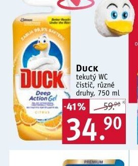 Duck tekutý WC čistič