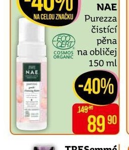 NAE Purezza čistící pěna na obličej 150 ml