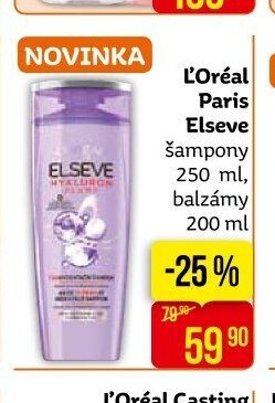 L'Oréal Paris Elseve šampony 250 ml, balzámy 200 ml