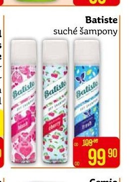 Batiste suché šampony
