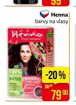 Henna barvy na vlasy