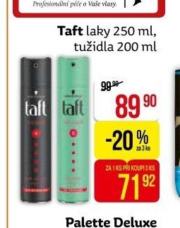 Taft laky 250 ml, tužidla 200 ml