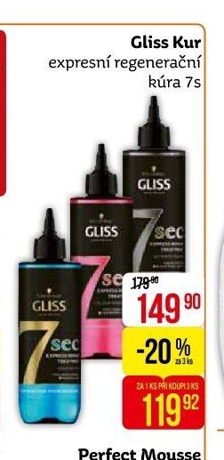 Gliss Kur expresní regenerační kúra 7s