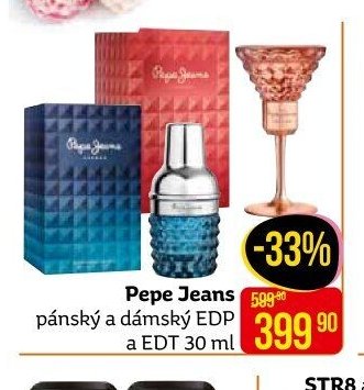 Pepe Jeans pánský a dámský EDP a EDT 30 ml