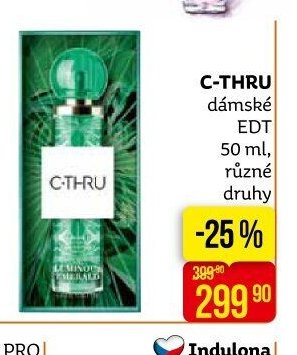C-THRU dámské EDT 50 ml, různé druhy