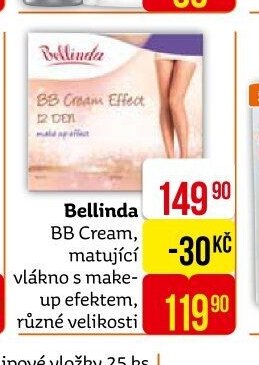 Bellinda BB Cream, matující vlákno s make-up efektem, různé velikosti