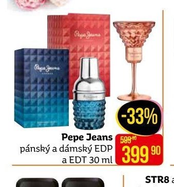 Pepe Jeans pánský a dámský EDP a EDT 30 ml
