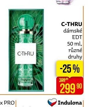 C-THRU dámské EDT 50 ml, různé druhy