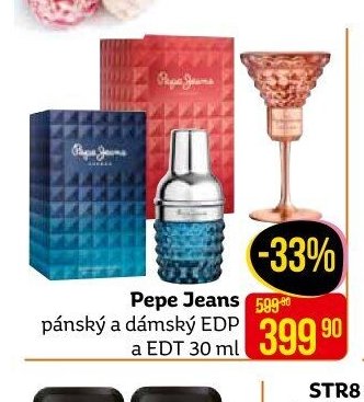 Pepe Jeans pánský a dámský EDP a EDT 30 ml