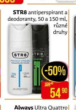 STR8 antiperspirant a deodoranty, 50 a 150 ml, různé druhy