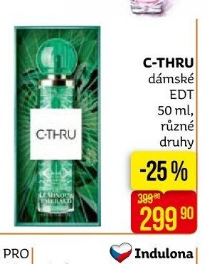 C-THRU dámské EDT 50 ml, různé druhy