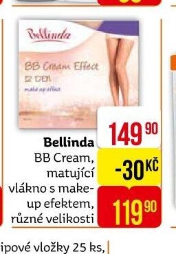 Bellinda BB Cream, matující vlákno s make-up efektem, různé velikosti