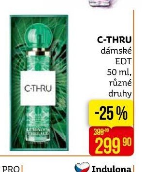 C-THRU dámské EDT 50 ml, různé druhy