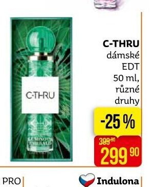 C-THRU dámské EDT 50 ml, různé druhy