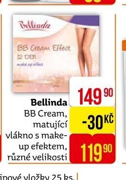 Bellinda BB Cream, matující vlákno s make-up efektem, různé velikosti