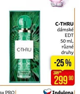 C-THRU dámské EDT 50 ml, různé druhy
