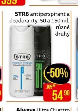STR8 antiperspirant a deodoranty, 50 a 150 ml, různé druhy