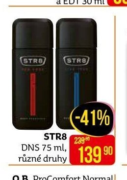 STR8 DNS 75 ml, různé druhy