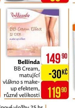 Bellinda BB Cream, matující vlákno s make-up efektem, různé velikosti