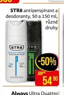 STR8 antiperspirant a deodoranty, 50 a 150 ml, různé druhy
