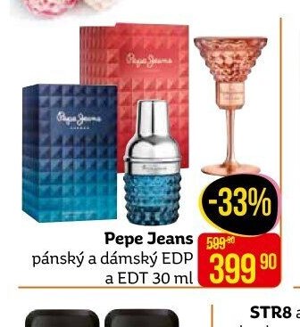 Pepe Jeans pánský a dámský EDP a EDT 30 ml
