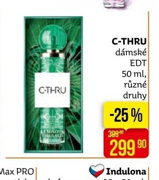 C-THRU dámské EDT 50 ml, různé druhy