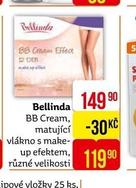 Bellinda BB Cream, matující vlákno s make-up efektem, různé velikosti