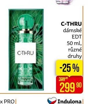 C-THRU dámské EDT 50 ml, různé druhy