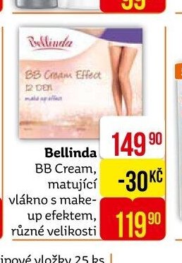 Bellinda BB Cream, matující vlákno s make-up efektem, různé velikosti