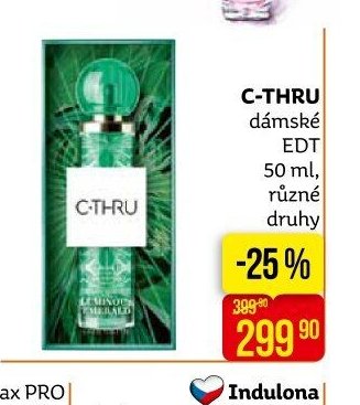 C-THRU dámské EDT 50 ml, různé druhy