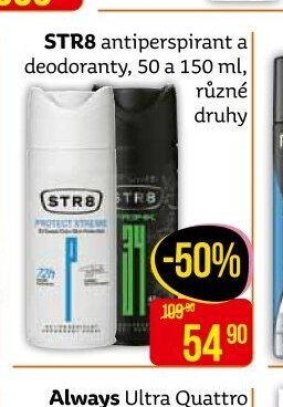 STR8 antiperspirant a deodoranty, 50 a 150 ml, různé druhy