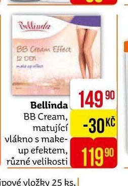 Bellinda BB Cream, matující vlákno s make-up efektem, různé velikosti