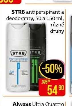 STR8 antiperspirant a deodoranty, 50 a 150 ml, různé druhy
