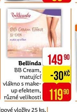 Bellinda BB Cream, matující vlákno s make-up efektem, různé velikosti