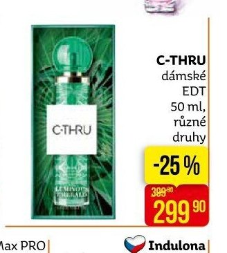 C-THRU dámské EDT 50 ml, různé druhy