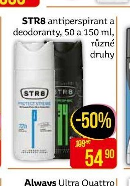 STR8 antiperspirant a deodoranty, 50 a 150 ml, různé druhy