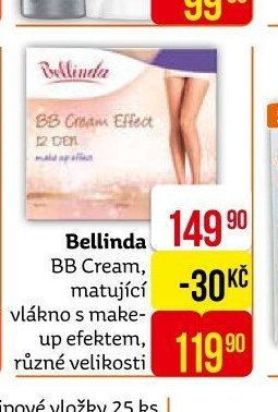 Bellinda BB Cream, matující vlákno s make-up efektem, různé velikosti