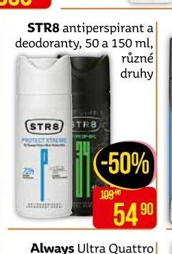 STR8 antiperspirant a deodoranty, 50 a 150 ml, různé druhy