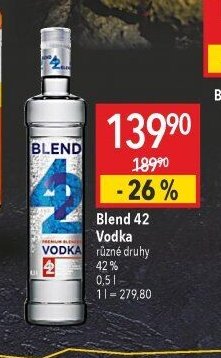 Blend 42 Vodka