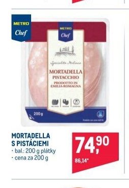 MORTADELLA S PISTÁCIEMI