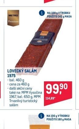 LOVECKÝ SALÁM 1975