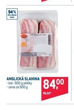 ANGLICKÁ SLANINA