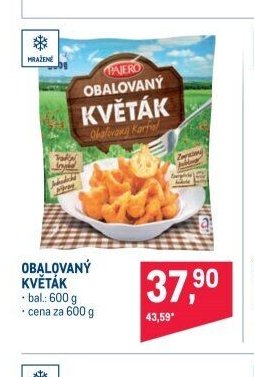 Obalovaný květák